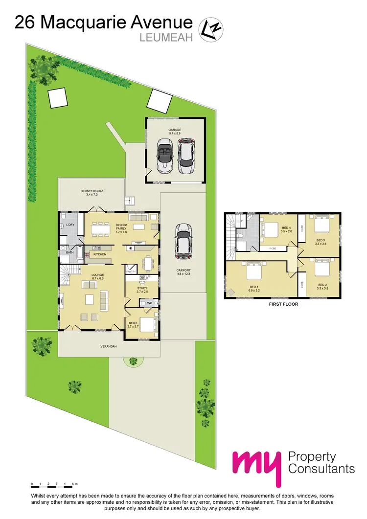 Floorplan of Homely house listing, 26 Macquarie Avenue, Leumeah NSW 2560