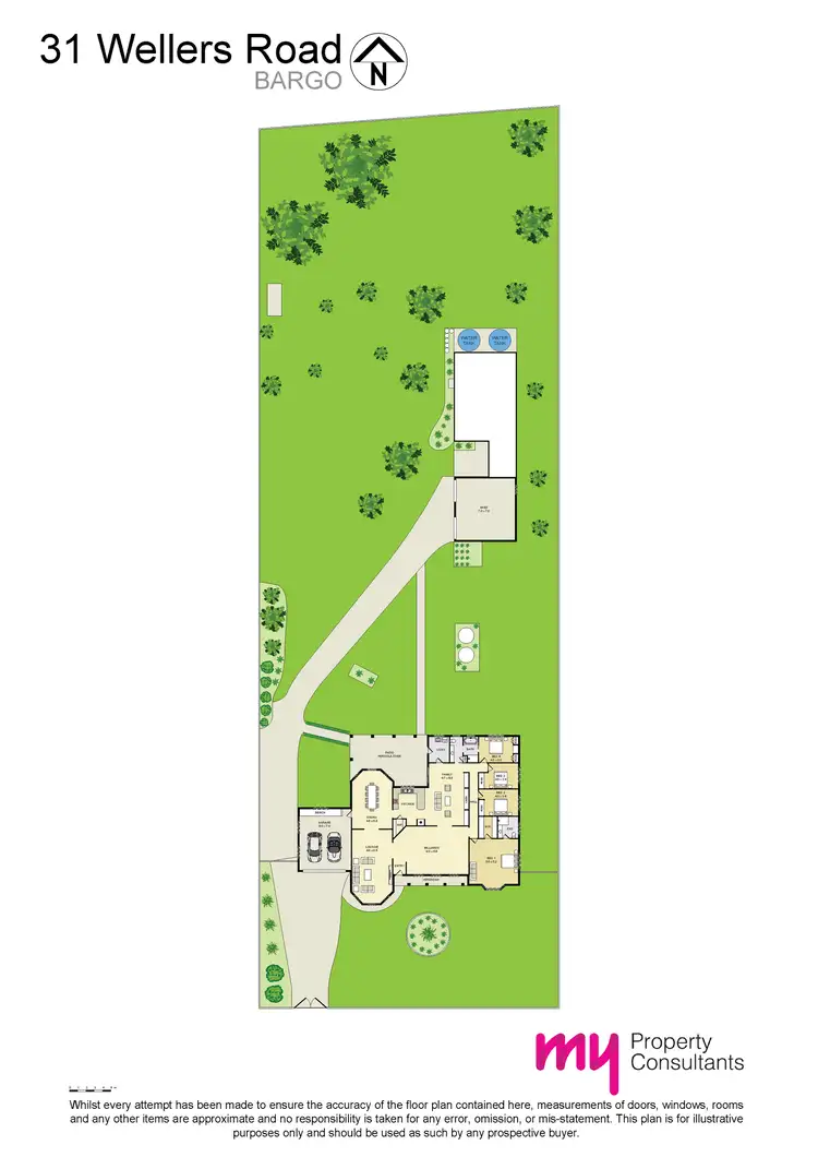 Floorplan of Homely house listing, 31 Wellers Road, Bargo NSW 2574
