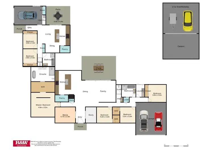 Floorplan of Homely rural property listing, 2-12 Forestpark Place, Upper Caboolture QLD 4510