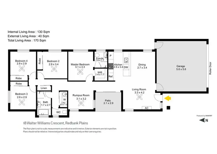 Floorplan of Homely house listing, 24 Walter Williams Crescent, Redbank Plains QLD 4301
