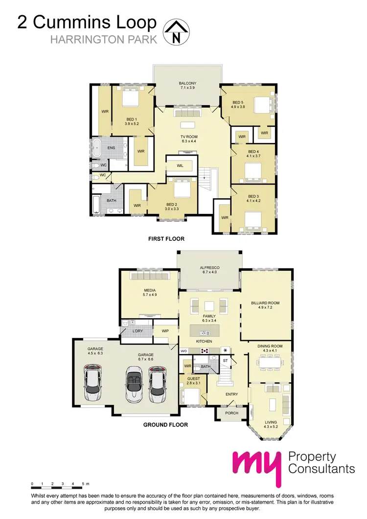 Floorplan of Homely house listing, 2 Cummins Loop, Harrington Park NSW 2567