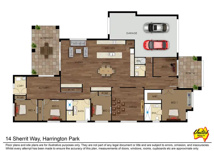Floorplan of Homely house listing, 14 Sherrit Way, Harrington Park NSW 2567