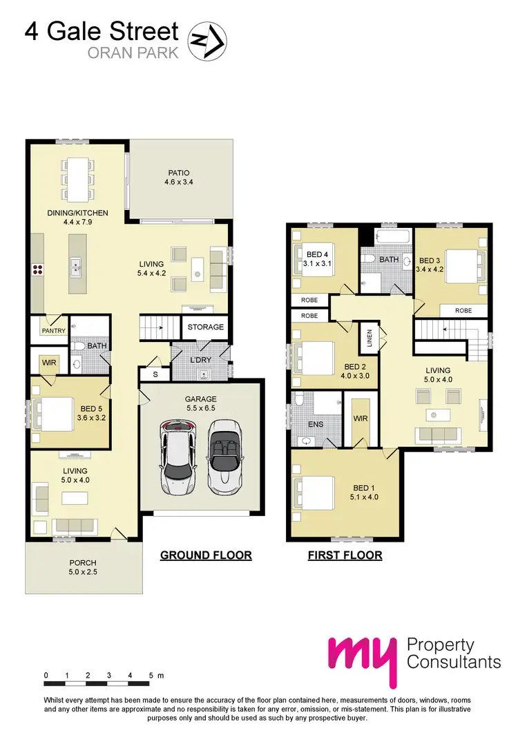 Floorplan of Homely house listing, 4 Gale Street, Oran Park NSW 2570