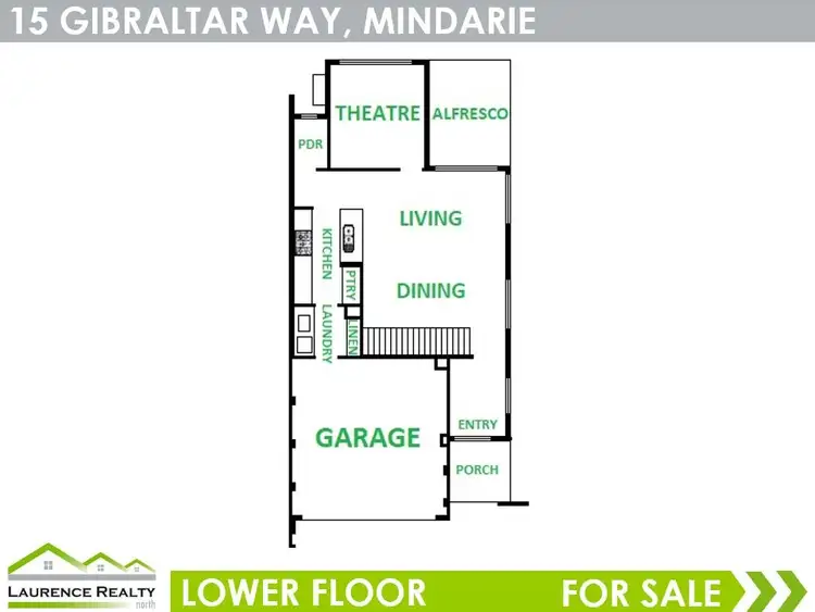 Floorplan of Homely house listing, 15 Gibraltar Way, Mindarie WA 6030