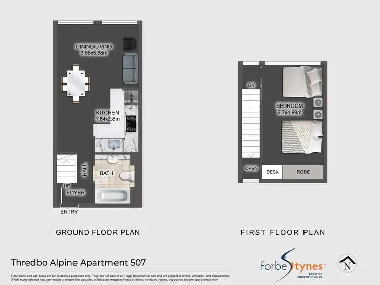 Floorplan of Homely alpine listing, 507/6-13 Friday Drive, Thredbo NSW 2625