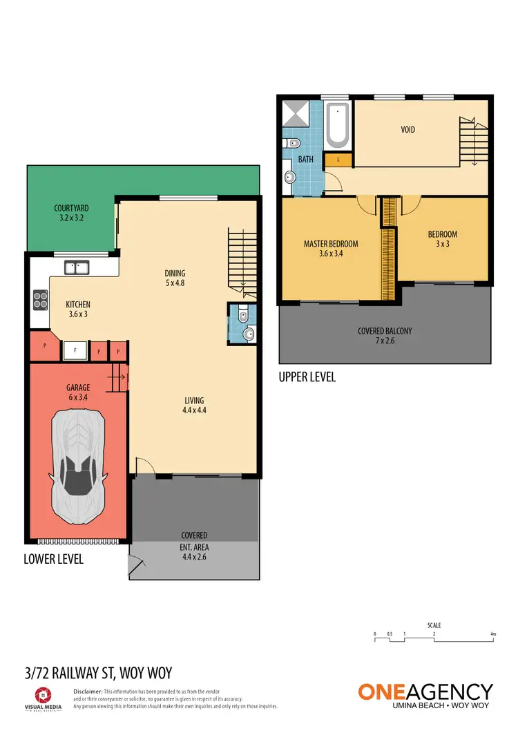 Floorplan of Homely townhouse listing, 3/72 Railway Street, Woy Woy NSW 2256