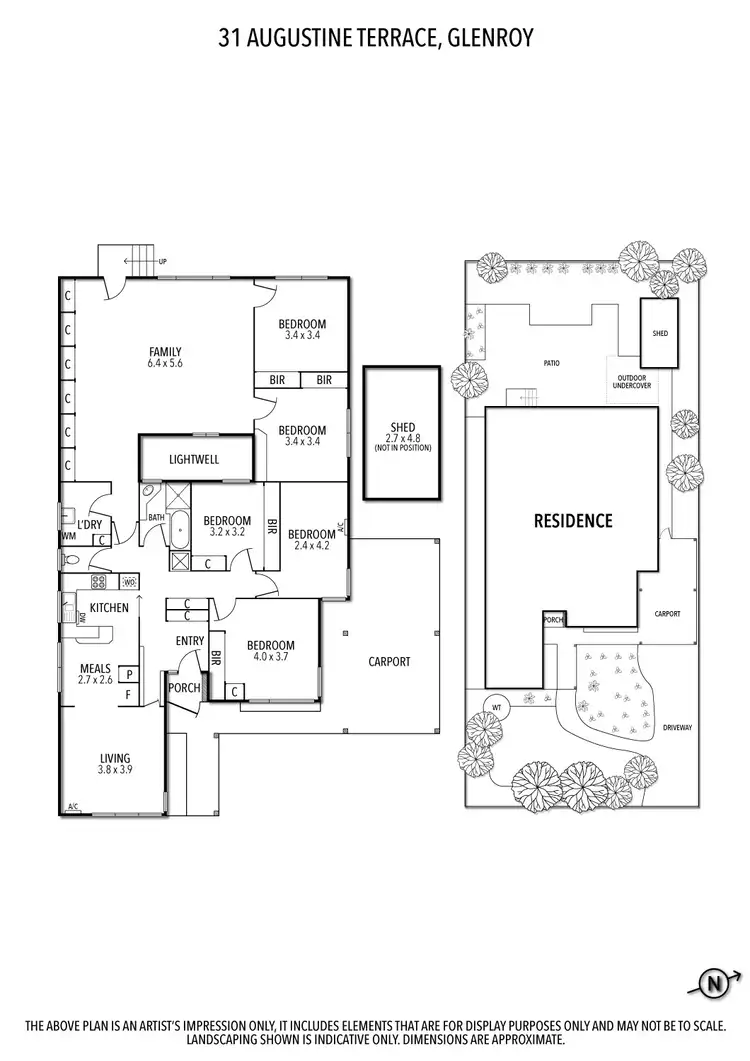 Floorplan of Homely house listing, 31 Augustine Terrace, Glenroy VIC 3046