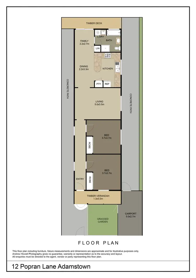 Floorplan of Homely house listing, 12 Popran Lane, Adamstown NSW 2289