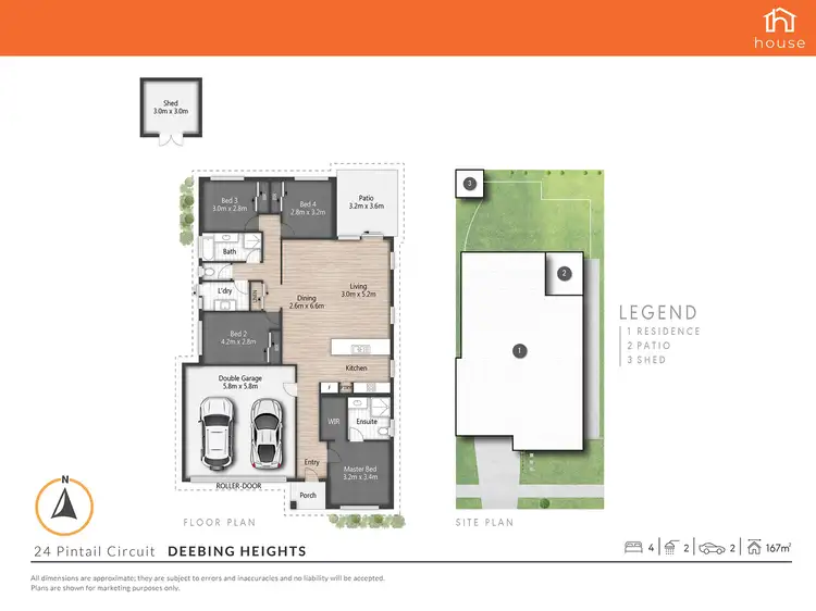 Floorplan of Homely house listing, 24 Pintail Circuit, Deebing Heights QLD 4306
