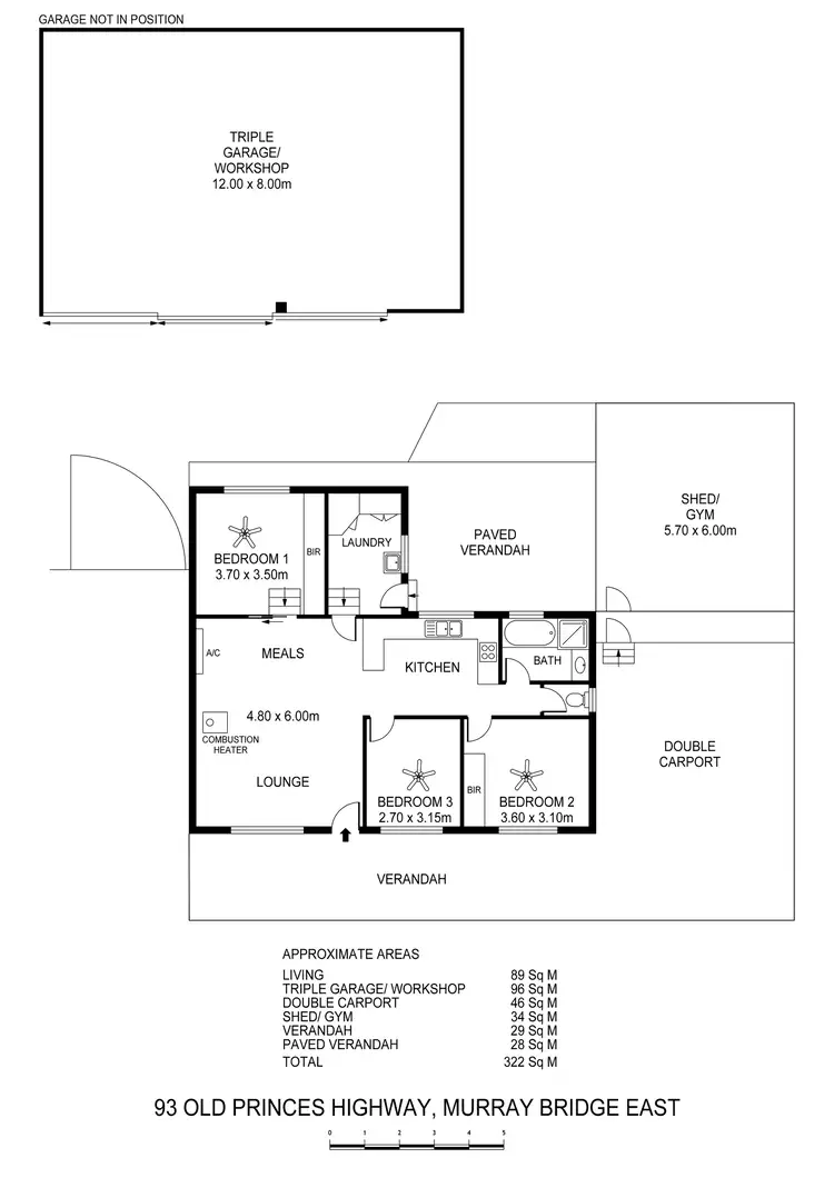 Floorplan of Homely house listing, 93 Princes Highway, Murray Bridge SA 5253