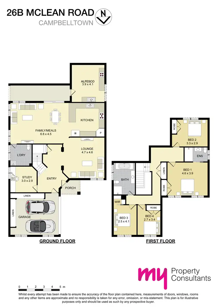 Floorplan of Homely house listing, 26B McLean Road, Campbelltown NSW 2560