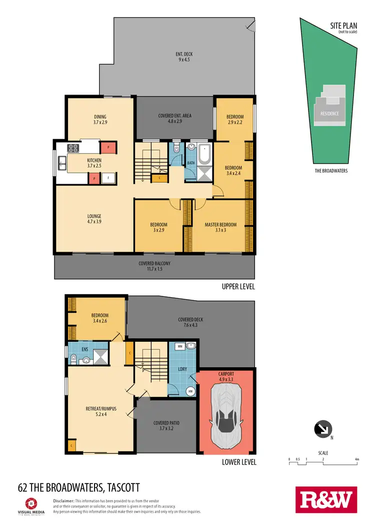 Floorplan of Homely house listing, 62 The Broadwaters, Tascott NSW 2250