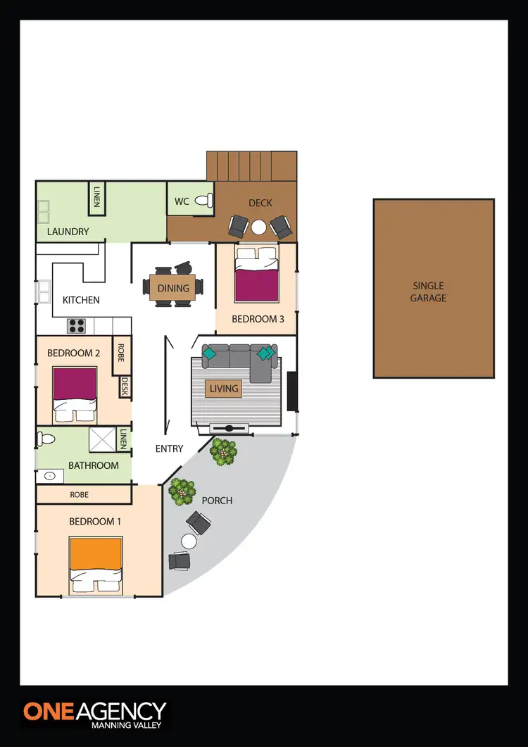 Floorplan of Homely house listing, 48 Manchester Street, Tinonee NSW 2430