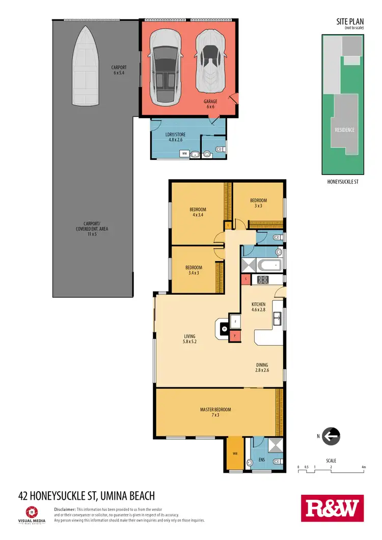 Floorplan of Homely house listing, 42 Honeysuckle Street, Umina Beach NSW 2257