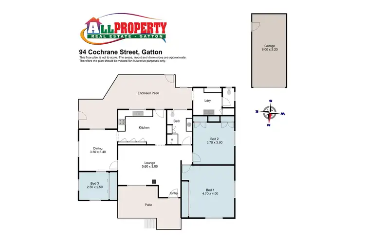Floorplan of Homely house listing, 94 Cochrane Street, Gatton QLD 4343