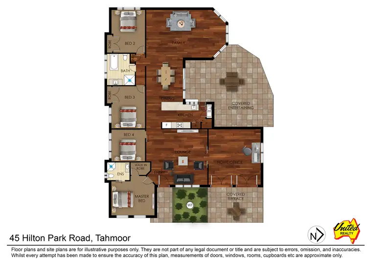 Floorplan of Homely house listing, 45 Hilton Park Road, Tahmoor NSW 2573