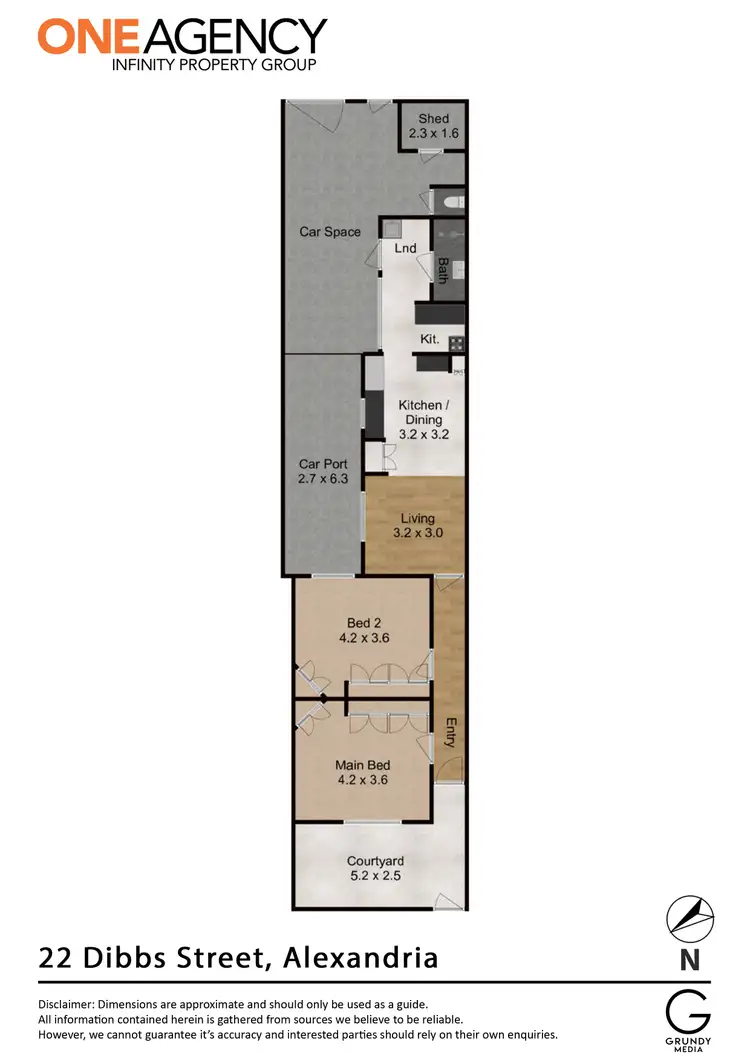 Floorplan of Homely house listing, 22 Dibbs Street, Alexandria NSW 2015