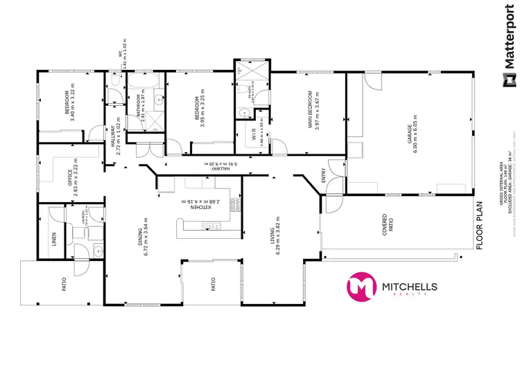 Floorplan of Homely house listing, 44 Crawford Drive, Dundowran QLD 4655