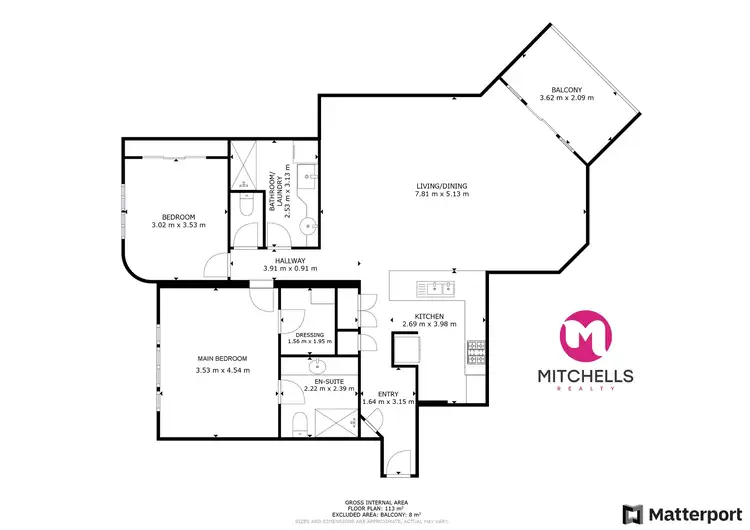Floorplan of Homely unit listing, 8/451 Esplanade, Torquay QLD 4655