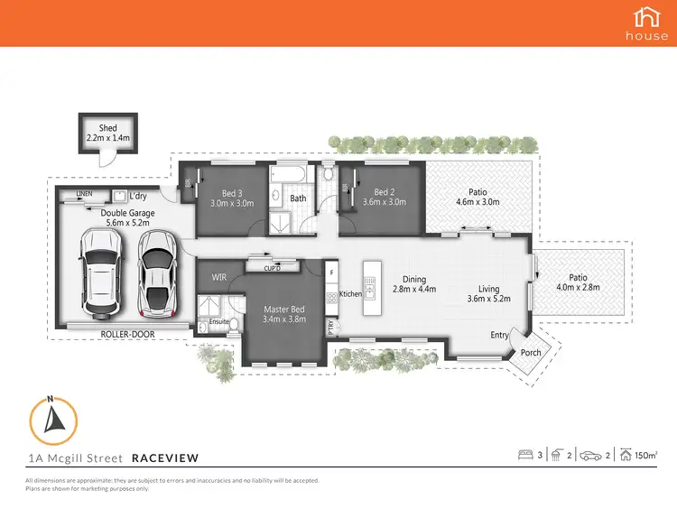 Floorplan of Homely house listing, 1A McGill Street, Raceview QLD 4305