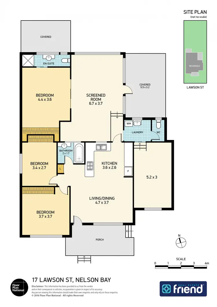 Floorplan of Homely house listing, 17 Lawson Street, Nelson Bay NSW 2315