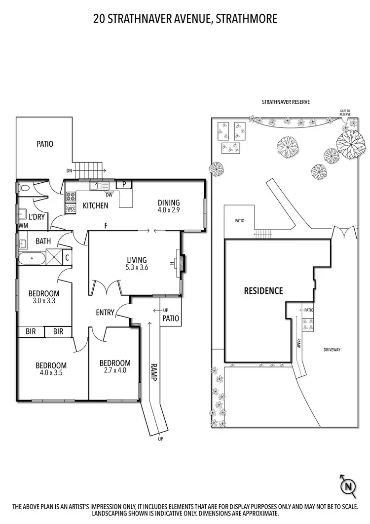 Floorplan of Homely house listing, 20 Strathnaver Avenue, Strathmore VIC 3041