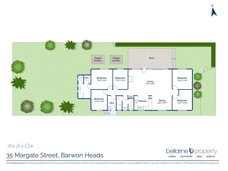 Floorplan of Homely house listing, 35 Margate Street, Barwon Heads VIC 3227