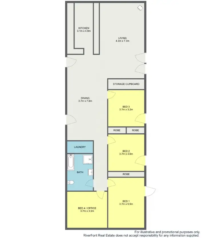 Floorplan of Homely house listing, 4 Baroona Street, Dangar Island NSW 2083