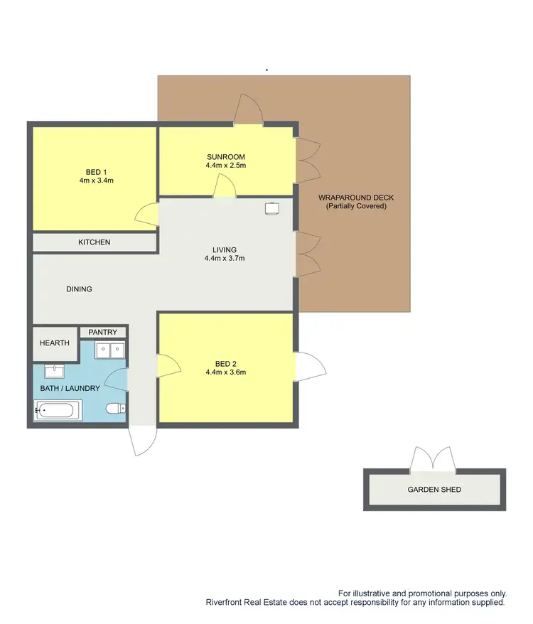 Floorplan of Homely house listing, 23 Milsons Passage, Milsons Passage NSW 2083