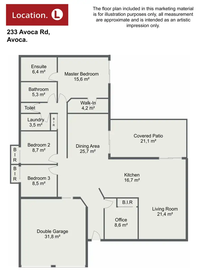Floorplan of Homely house listing, 233 Avoca Road, Avoca QLD 4670