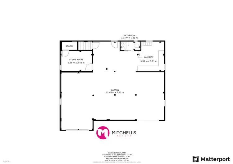 Floorplan of Homely house listing, 131 Cypress Street, Torquay QLD 4655
