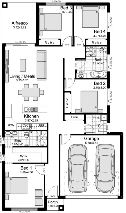 Floorplan of Homely house listing, Address available on request