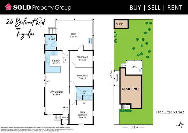 Floorplan of Homely house listing, 26 Belmont Road, Tingalpa QLD 4173
