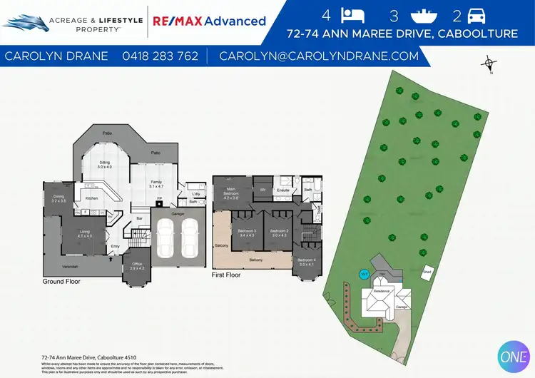 Floorplan of Homely house listing, 72-74 Ann Maree Drive, Caboolture QLD 4510