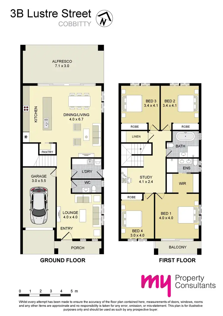 Floorplan of Homely house listing, 3B Lustre Street, Cobbitty NSW 2570
