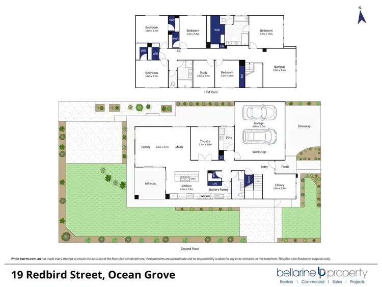 Floorplan of Homely house listing, 19 Redbird Street, Ocean Grove VIC 3226