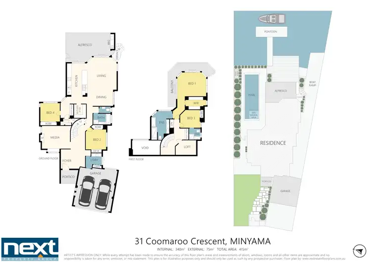 Floorplan of Homely house listing, 31 Coomaroo Crescent, Minyama QLD 4575