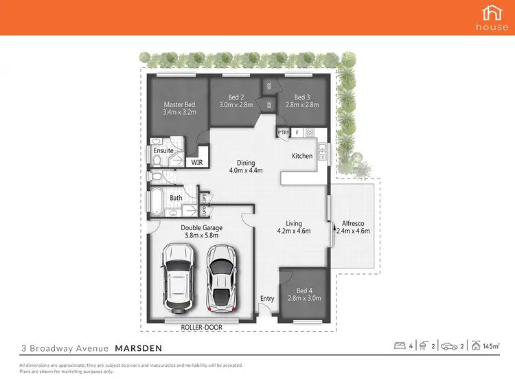 Floorplan of Homely house listing, 3 Broadway Avenue, Marsden QLD 4132