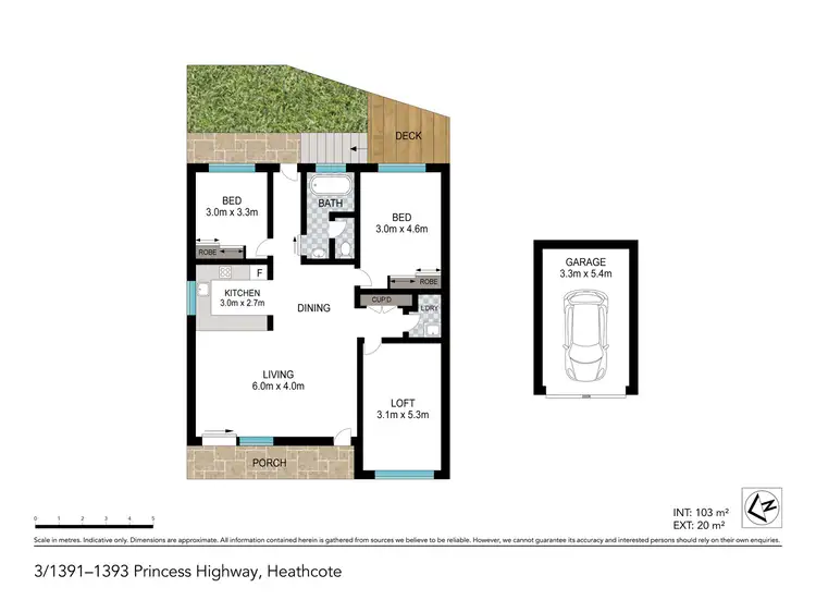 Floorplan of Homely villa listing, 3/1391- 1393 Princes Highway, Heathcote NSW 2233