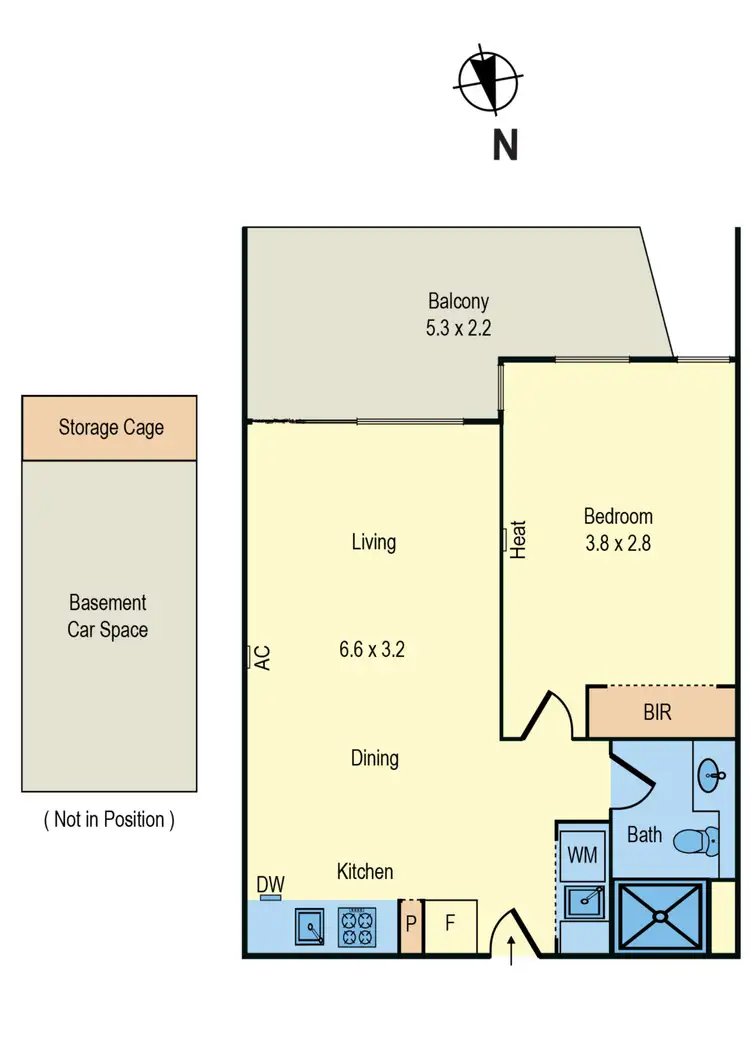 Floorplan of Homely apartment listing, 313/81 Riversdale Road, Hawthorn VIC 3122