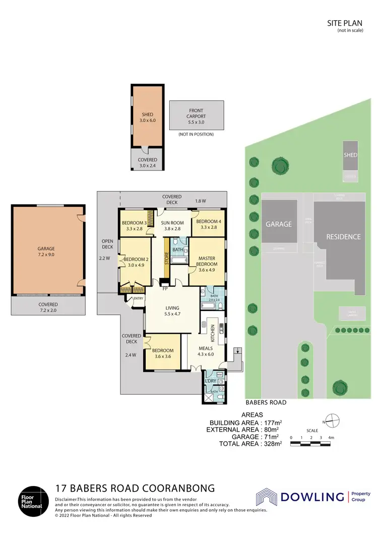 Floorplan of Homely house listing, 17 Babers Road, Cooranbong NSW 2265