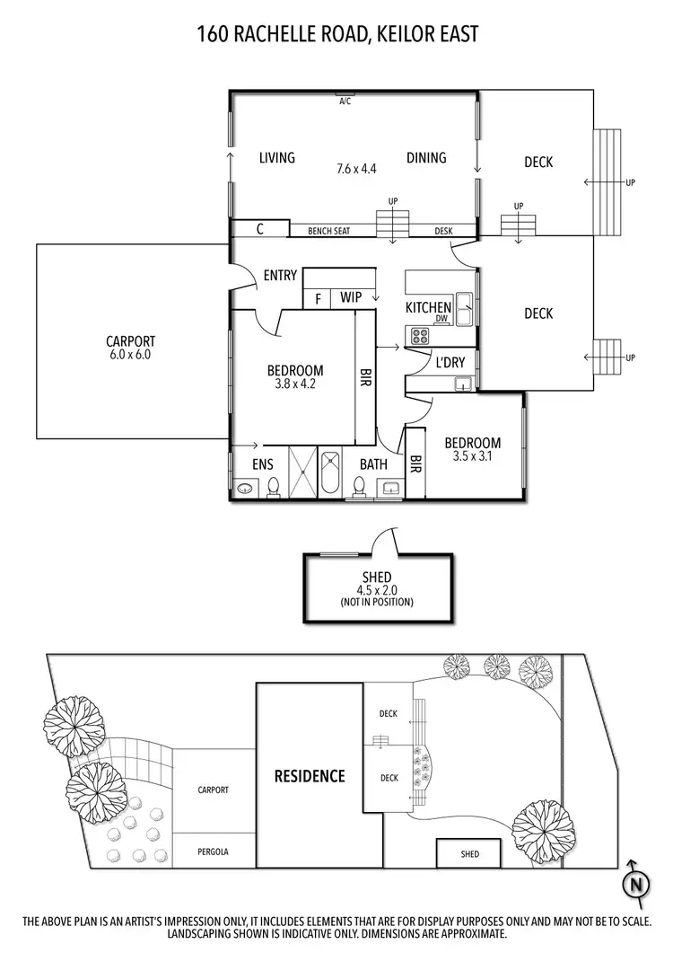 Floorplan of Homely house listing, 160 Rachelle Road, Keilor East VIC 3033