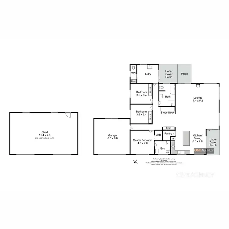 Floorplan of Homely house listing, 954 Mengha Road, Mengha TAS 7330