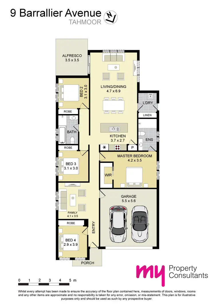 Floorplan of Homely house listing, 9 Barrallier Avenue, Tahmoor NSW 2573