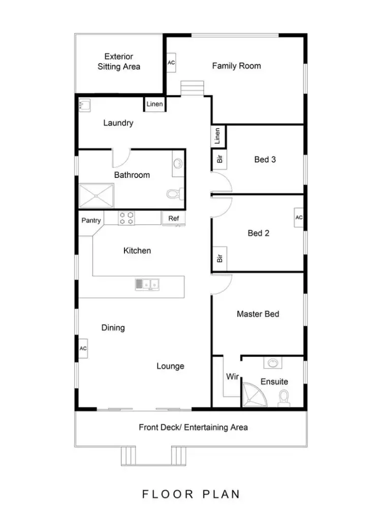 Floorplan of Homely house listing, 17 Old Landsborough Road, Beerwah QLD 4519