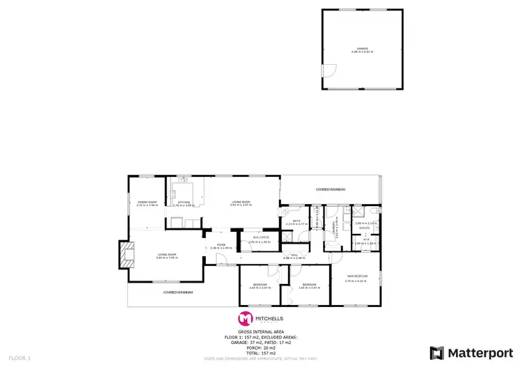 Floorplan of Homely house listing, 129 Truro Street, Torquay QLD 4655