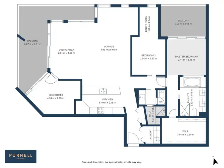 Floorplan of Homely apartment listing, 19/11 Kerridge Street, Kingston ACT 2604