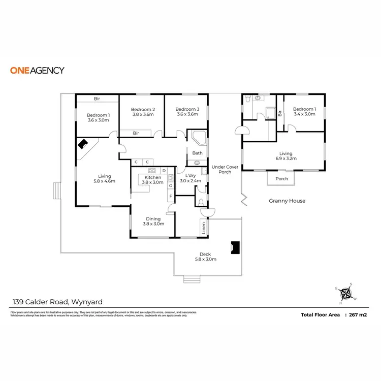 Floorplan of Homely house listing, 139 Calder Road, Wynyard TAS 7325