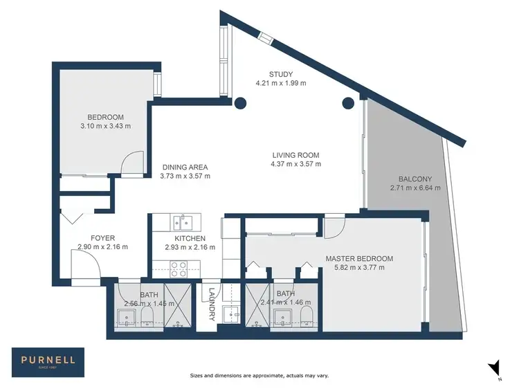 Floorplan of Homely apartment listing, 47/5 Burbury Close, Barton ACT 2600