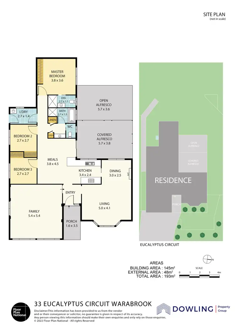 Floorplan of Homely house listing, 33 Eucalyptus Circuit, Warabrook NSW 2304